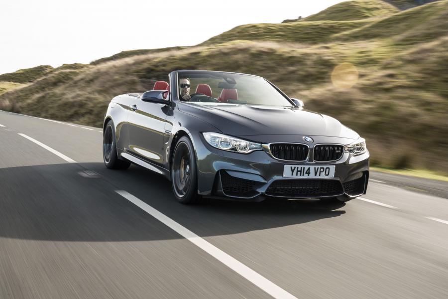  BMW M4 Convertible 2014 года  (UK) (фото 1 из 9)